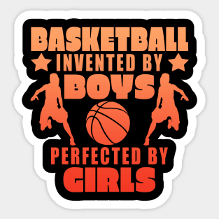 Baketball Girls Gift Sticker